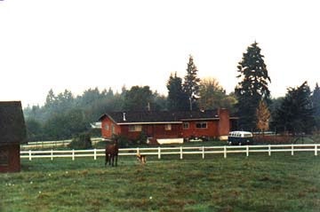 [House and Yard from Upper Field, Oct. '78]
