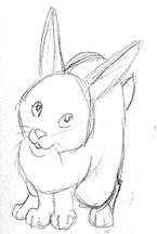 [Diane's cat-rabbit doodle]
